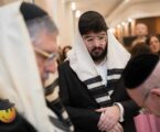 Una fiesta en el Ohel Yosef Moshé